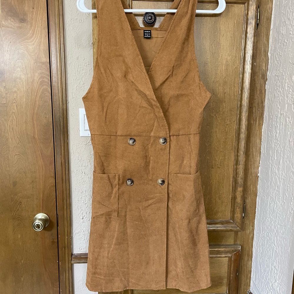 SHEIN corduroy dress